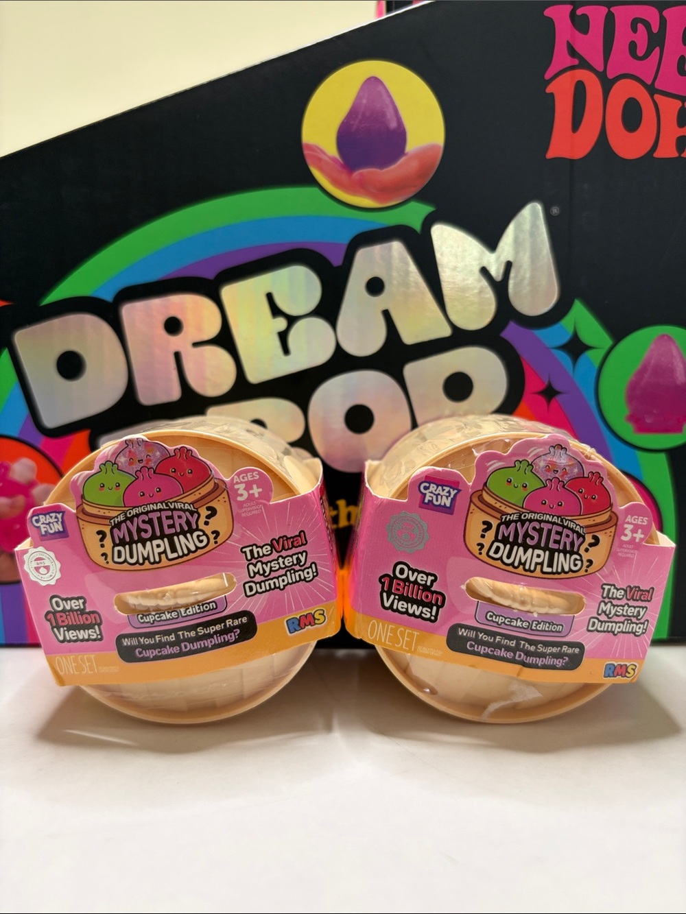 NEW Mystery Dumpling Cupcake Edition Squishy Fidget Toy SEALED (2)